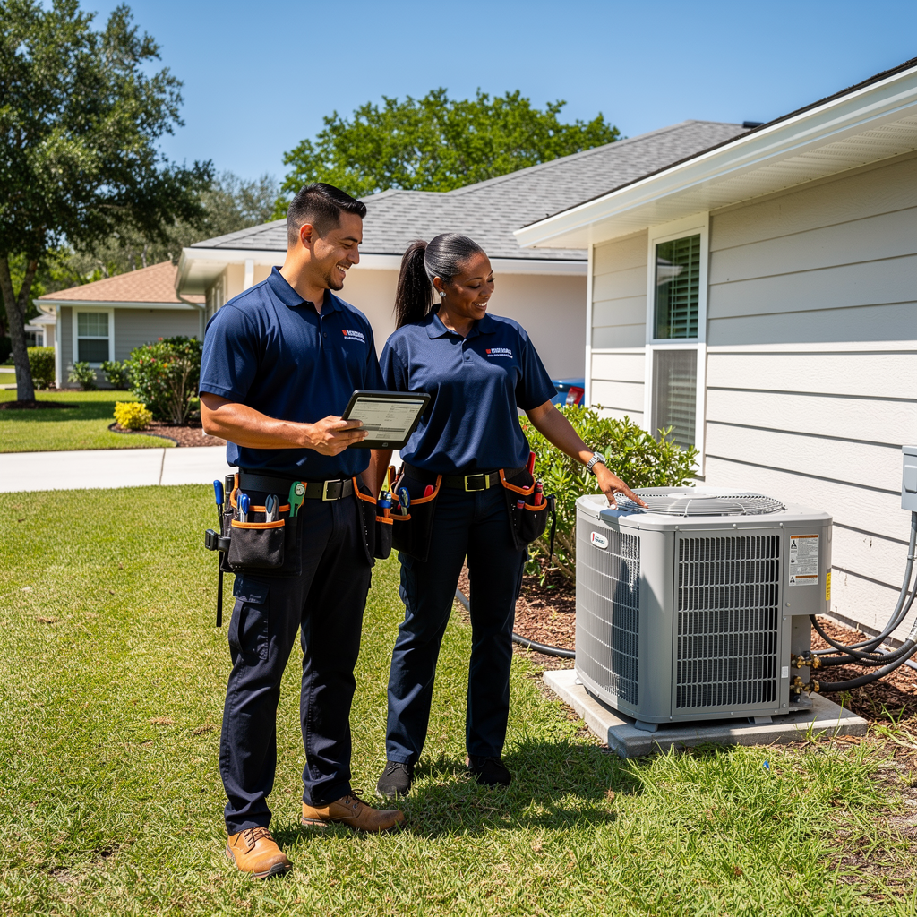 Olympic Air HVAC team in Jacksonville